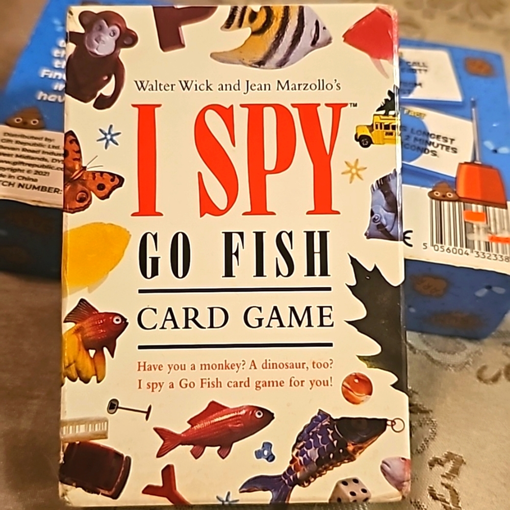 I spy go fish card game
